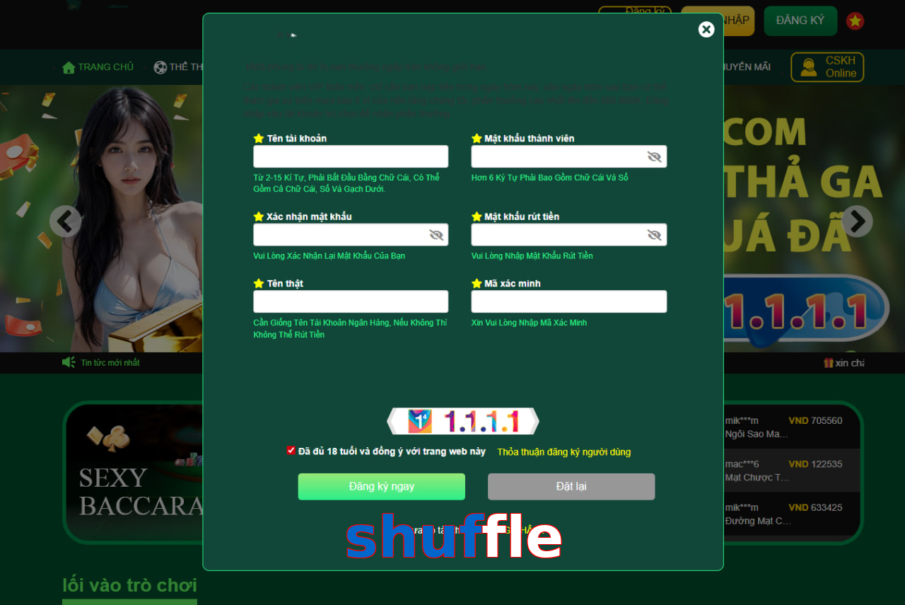 shuffle